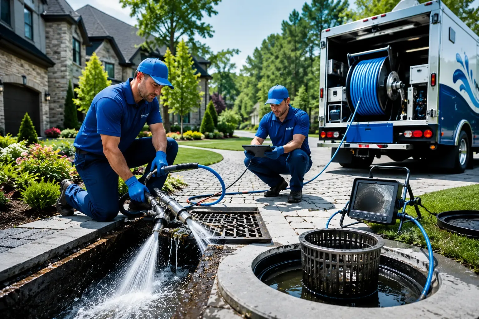 Local outdoor drain cleaning professionals in Woodville, OH